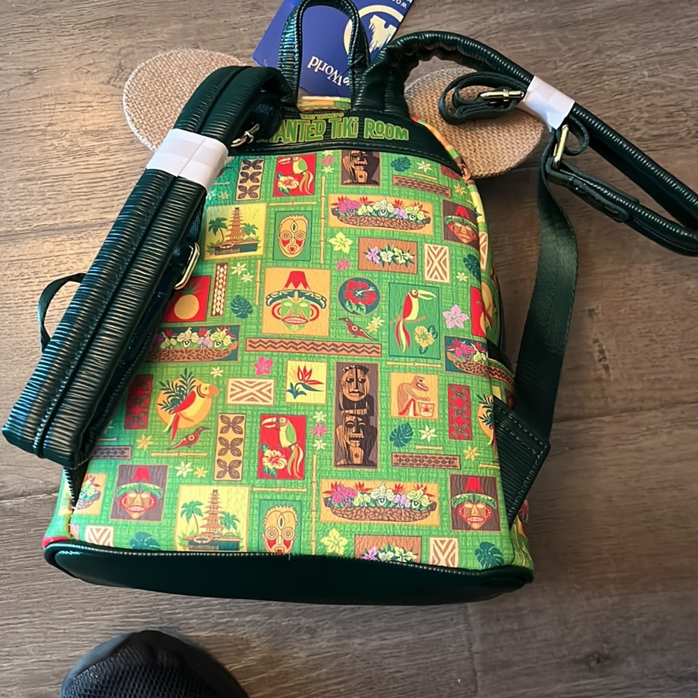 Enchanted tiki room Loungefly Mini Backpack - Picture 7 of 7